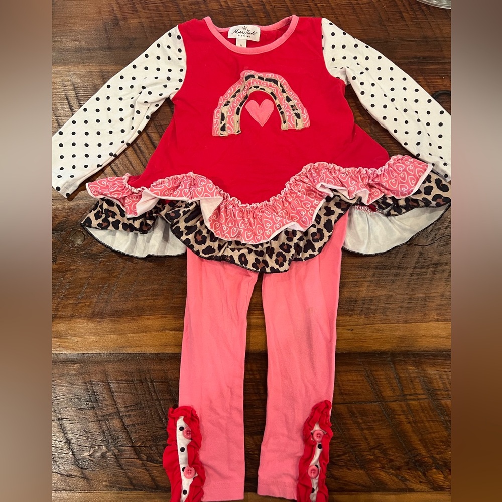 Marie Nicole 3T valentines outfit